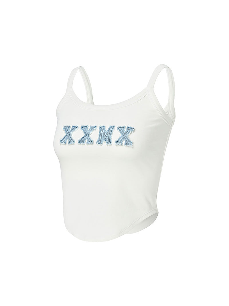 XXMX立體標誌柔棉背心上衣｜共3色｜XTFSL06J2