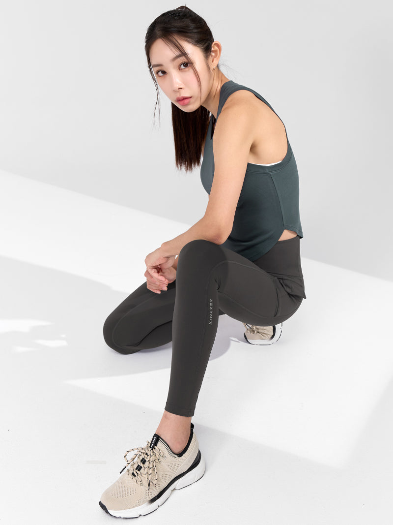 黑標360N 工裝風格口袋緊身褲｜共10色｜XWFLG01H3