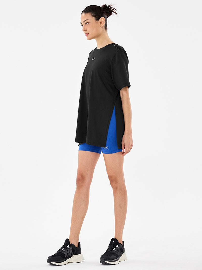 RX CoolDry Over Fit 開衩綁結短袖上衣｜共5色｜XWFST11J2
