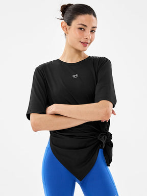 RX CoolDry Over Fit 開衩綁結短袖上衣｜共5色｜XWFST11J2