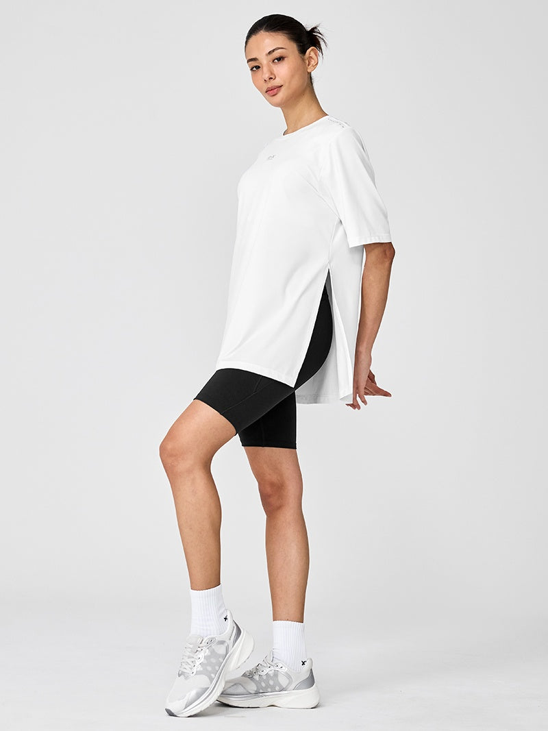 RX CoolDry Over Fit 開衩綁結短袖上衣｜共5色｜XWFST11J2