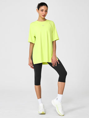 RX CoolDry Over Fit 開衩綁結短袖上衣｜共5色｜XWFST11J2