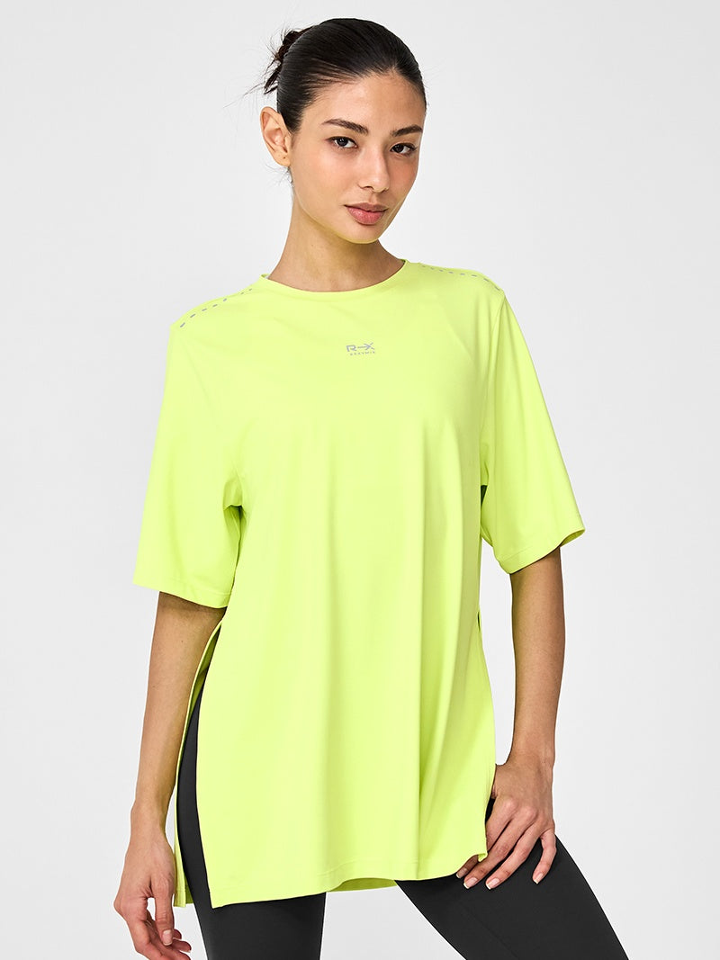 RX CoolDry Over Fit 開衩綁結短袖上衣｜共5色｜XWFST11J2